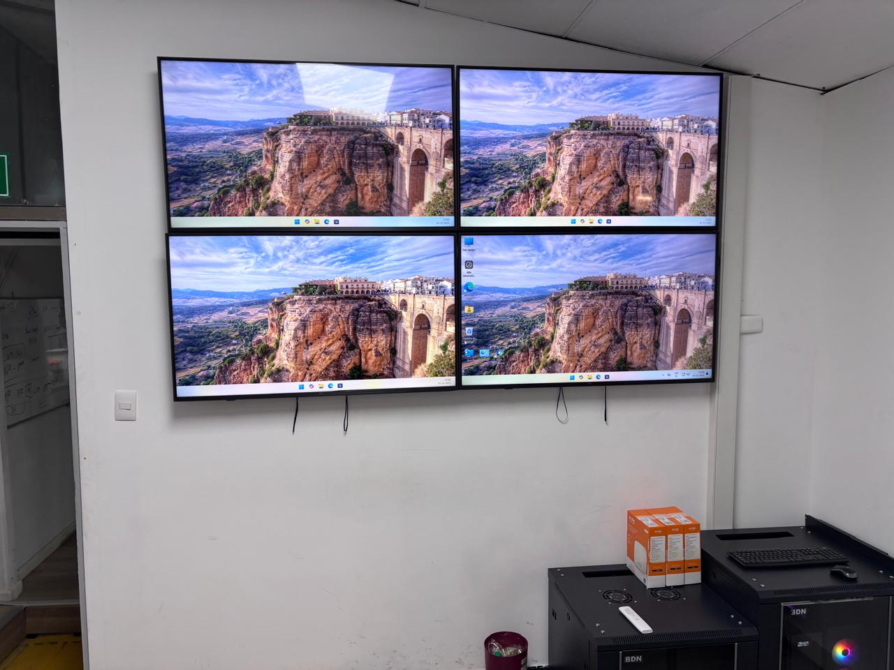 Videowall comando
